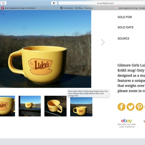 ISO (DO NOT BUY!) Luke's Diner Cappuccino Mug - Picture 2 of 2